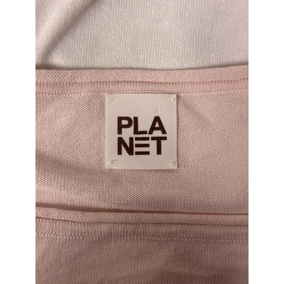 Planet Lauren G Top OS Womens Color Block Knit Long Sleeve Tunic - Picture 7 of 8